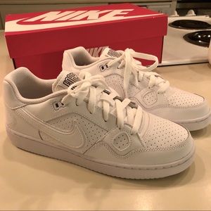 Women’s Nike Son of Force white sneakers
